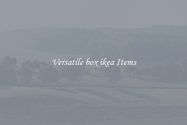 Versatile box ikea Items