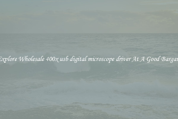 Explore Wholesale 400x usb digital microscope driver At A Good Bargain