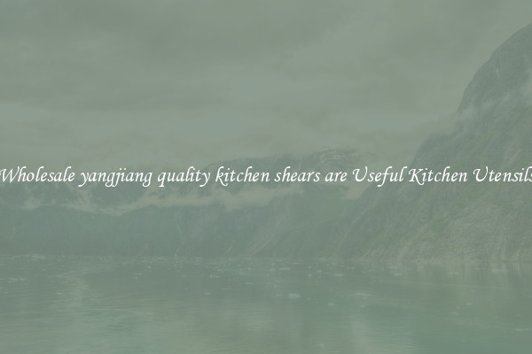 Wholesale yangjiang quality kitchen shears are Useful Kitchen Utensils