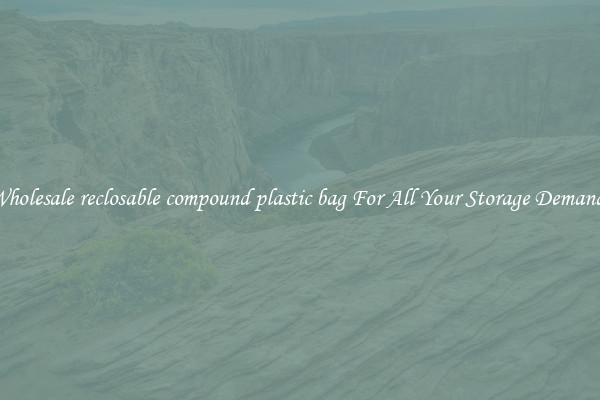 Wholesale reclosable compound plastic bag For All Your Storage Demands