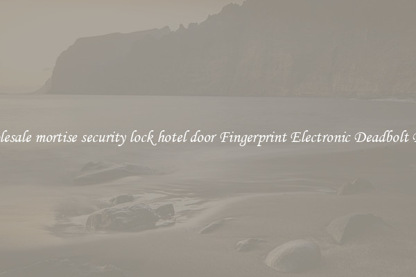 Wholesale mortise security lock hotel door Fingerprint Electronic Deadbolt Door 